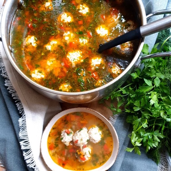 Bouillon de légumes liquide