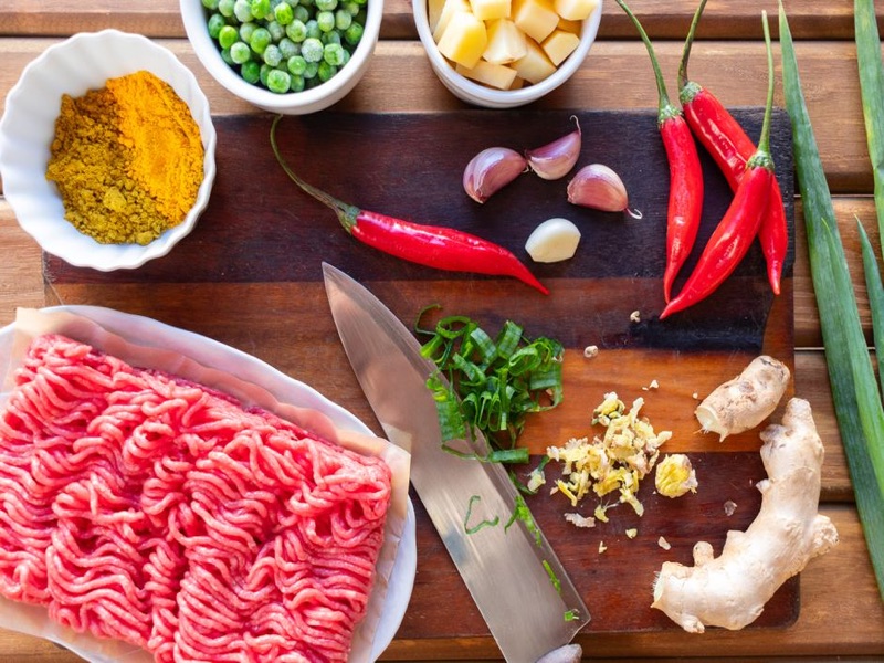 Poêlée de bœuf haché et patate douce — recette Tadam chiffrée au prix du supermarché