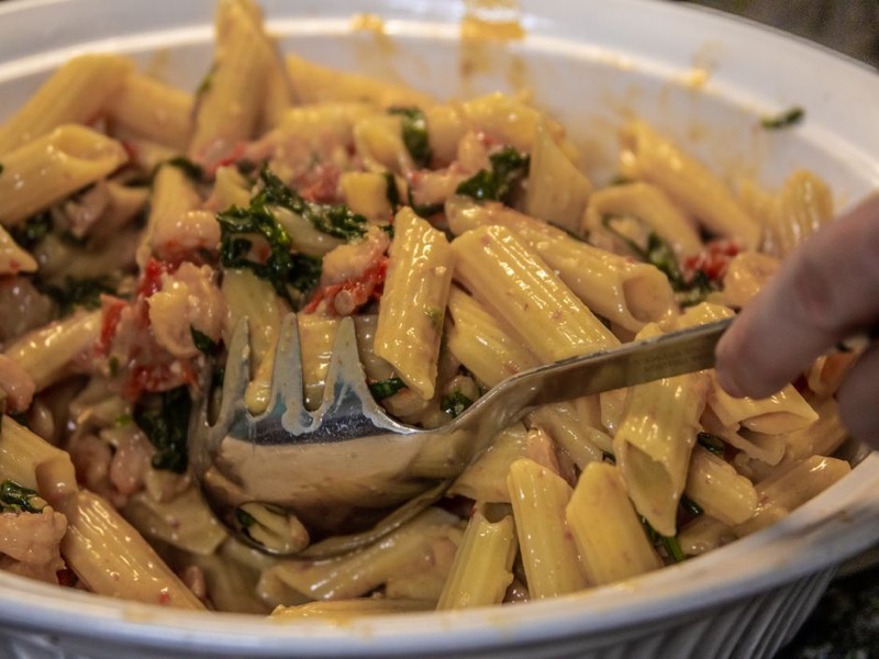 Penne à la ricotta et épinards — recette Tadam chiffrée au prix du supermarché